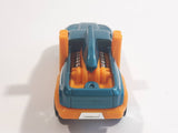 2012 Hot Wheels HW City Works Diesel Duty Truck Dark Teal Green and Orange Die Cast Toy Car Vehicle