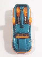 2012 Hot Wheels HW City Works Diesel Duty Truck Dark Teal Green and Orange Die Cast Toy Car Vehicle