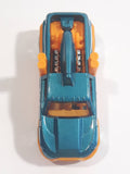 2012 Hot Wheels HW City Works Diesel Duty Truck Dark Teal Green and Orange Die Cast Toy Car Vehicle