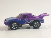 Rare 1998 Hot Wheels Crashers Boulder Basher Bending Purple Die Cast Toy Car Vehicle