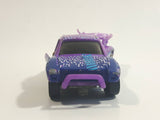 Rare 1998 Hot Wheels Crashers Boulder Basher Bending Purple Die Cast Toy Car Vehicle