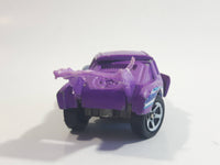 Rare 1998 Hot Wheels Crashers Boulder Basher Bending Purple Die Cast Toy Car Vehicle