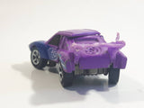 Rare 1998 Hot Wheels Crashers Boulder Basher Bending Purple Die Cast Toy Car Vehicle