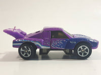 Rare 1998 Hot Wheels Crashers Boulder Basher Bending Purple Die Cast Toy Car Vehicle