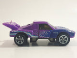 Rare 1998 Hot Wheels Crashers Boulder Basher Bending Purple Die Cast Toy Car Vehicle