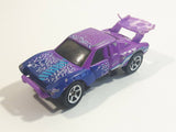 Rare 1998 Hot Wheels Crashers Boulder Basher Bending Purple Die Cast Toy Car Vehicle