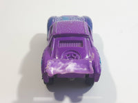 Rare 1998 Hot Wheels Crashers Boulder Basher Bending Purple Die Cast Toy Car Vehicle