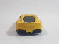 2014 Hot Wheels HW City - Speed Team Ferrari F12 Berlinetta Yellow Die Cast Toy Car Vehicle