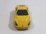 2014 Hot Wheels HW City - Speed Team Ferrari F12 Berlinetta Yellow Die Cast Toy Car Vehicle