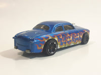 2013 Hot Wheels HW Showroom American Turbo Shoe Box Metallic Blue Die Cast Toy Car Vehicle