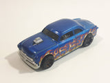 2013 Hot Wheels HW Showroom American Turbo Shoe Box Metallic Blue Die Cast Toy Car Vehicle