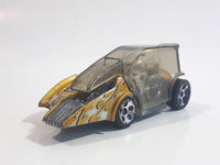 2005 Hot Wheels Autogrfx Motor Psycho Popcycle Gold Die Cast Toy Car Vehicle