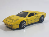 2008 Hot Wheels 1984-87 Ferrari 288 GTO Pearl Yellow Die Cast Toy Car Vehicle