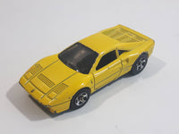 2008 Hot Wheels 1984-87 Ferrari 288 GTO Pearl Yellow Die Cast Toy Car Vehicle