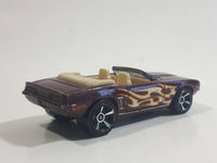 2017 Hot Wheels HW Flames '69 Camaro Convertible Brown Die Cast Toy Car Vehicle