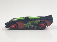 2015 Hot Wheels Ultimate Spider-Man v Sinister 6 Power Pistons Black Die Cast Toy Car Vehicle