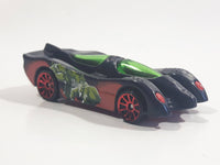 2015 Hot Wheels Ultimate Spider-Man v Sinister 6 Power Pistons Black Die Cast Toy Car Vehicle