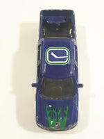 2007 Upper Deck Vancouver Canucks NHL Ice Hockey Ford SVT Adrenaline Concept Truck Dark Blue and White Die Cast Toy Car Vehicle