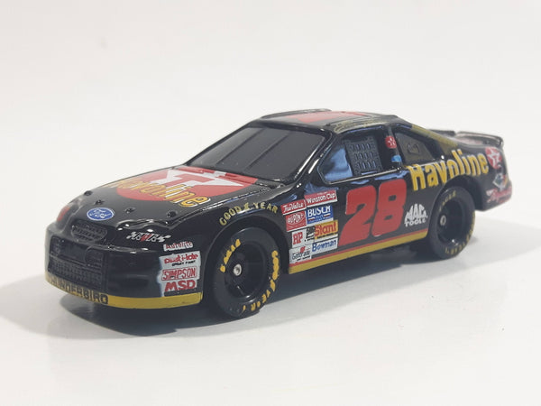 1999 Racing Champions Robert Yates RYR Racing NASCAR #28 Ernie Irvan Ford Thunderbird Texaco Havoline Black 1/64 Scale Die Cast Toy Race Car Vehicle