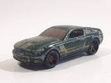 2010 Hot Wheels Faster Than Ever '07 Shelby GT500 Dark Green Die Cast Toy Muscle Car Vehicle