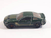 2010 Hot Wheels Faster Than Ever '07 Shelby GT500 Dark Green Die Cast Toy Muscle Car Vehicle