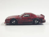 2000 Hot Wheels Mustang Cobra Metalflake Red Die Cast Toy Car Vehicle