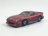 2000 Hot Wheels Mustang Cobra Metalflake Red Die Cast Toy Car Vehicle