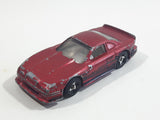 2000 Hot Wheels Mustang Cobra Metalflake Red Die Cast Toy Car Vehicle