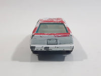 Vintage Yatming Toyota Celica Flying Engine #36 No. 1036 White Red Die Cast Toy Race Car Vehicle