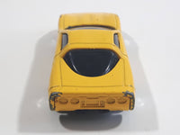 2000 Hot Wheels Corvette Yellow Die Cast Toy Car Vehicle McDonald's Happy Meal