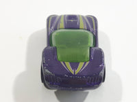 2009 Hot Wheels HW Designs Pony-Up Metallic Purple Die Cast Toy Car Vehicle