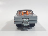 2011 Hot Wheels HW Drag Racers 1998 Chevy Pro Stock Truck Metallic Light Gray Die Cast Toy Race Car Vehicle