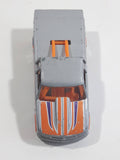 2011 Hot Wheels HW Drag Racers 1998 Chevy Pro Stock Truck Metallic Light Gray Die Cast Toy Race Car Vehicle