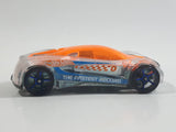 2013 Hot Wheels Nitrium Clear Die Cast Toy Car Vehicle