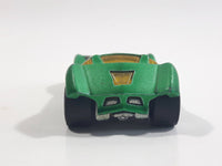 2010 Hot Wheels Race World Cave Sinistra Satin Metallic Green Die Cast Toy Car Vehicle