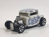 1999 Hot Wheels '32 Ford Roadster Metallic White Die Cast Toy Hot Rod Car Vehicle