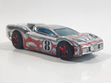 2009 Hot Wheels Track Stars Reverb Chrome Die Cast Toy Car Vehicle