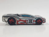 2009 Hot Wheels Track Stars Reverb Chrome Die Cast Toy Car Vehicle