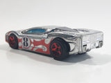 2009 Hot Wheels Track Stars Reverb Chrome Die Cast Toy Car Vehicle