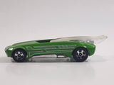 2008 Hot Wheels Web Trading Cars Whip Creamer II Lime Green Die Cast Toy Car Vehicle w/ Sliding Canopy