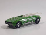 2008 Hot Wheels Web Trading Cars Whip Creamer II Lime Green Die Cast Toy Car Vehicle w/ Sliding Canopy