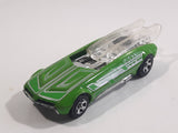 2008 Hot Wheels Web Trading Cars Whip Creamer II Lime Green Die Cast Toy Car Vehicle w/ Sliding Canopy