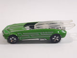 2008 Hot Wheels Web Trading Cars Whip Creamer II Lime Green Die Cast Toy Car Vehicle w/ Sliding Canopy