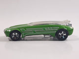 2008 Hot Wheels Web Trading Cars Whip Creamer II Lime Green Die Cast Toy Car Vehicle w/ Sliding Canopy