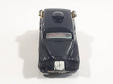 2009 Hot Wheels HW City Works Cockney Cab II Taxi Black Die Cast Toy Car Vehicle