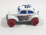 2015 Hot Wheels Stunt Devil Baja Bug Stunt Team White Die Cast Toy Car Vehicle