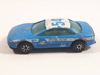 2001 Hot Wheels City Service '93 Warner Oldsmobile Aurora #54 Police Cops Blue Die Cast Toy Car Vehicle