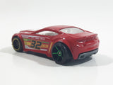 2013 Hot Wheels HW Racing Thrill Racers Torque Twister Red Die Cast Toy Car Vehicle