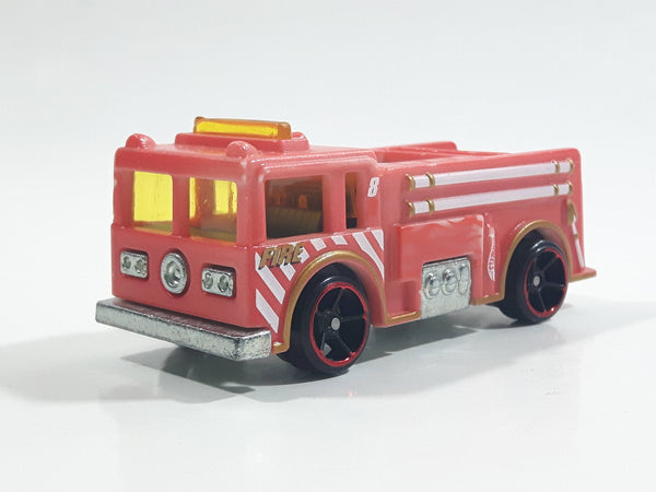 HTF 2016 Hot Wheels Color Shifters Fire Eater Red Fire Truck Die Cast Toy Car Vehicle