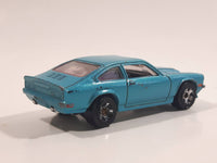 2009 Hot Wheels Custom V-8 Vega Turquoise Blue Die Cast Toy Muscle Car Vehicle